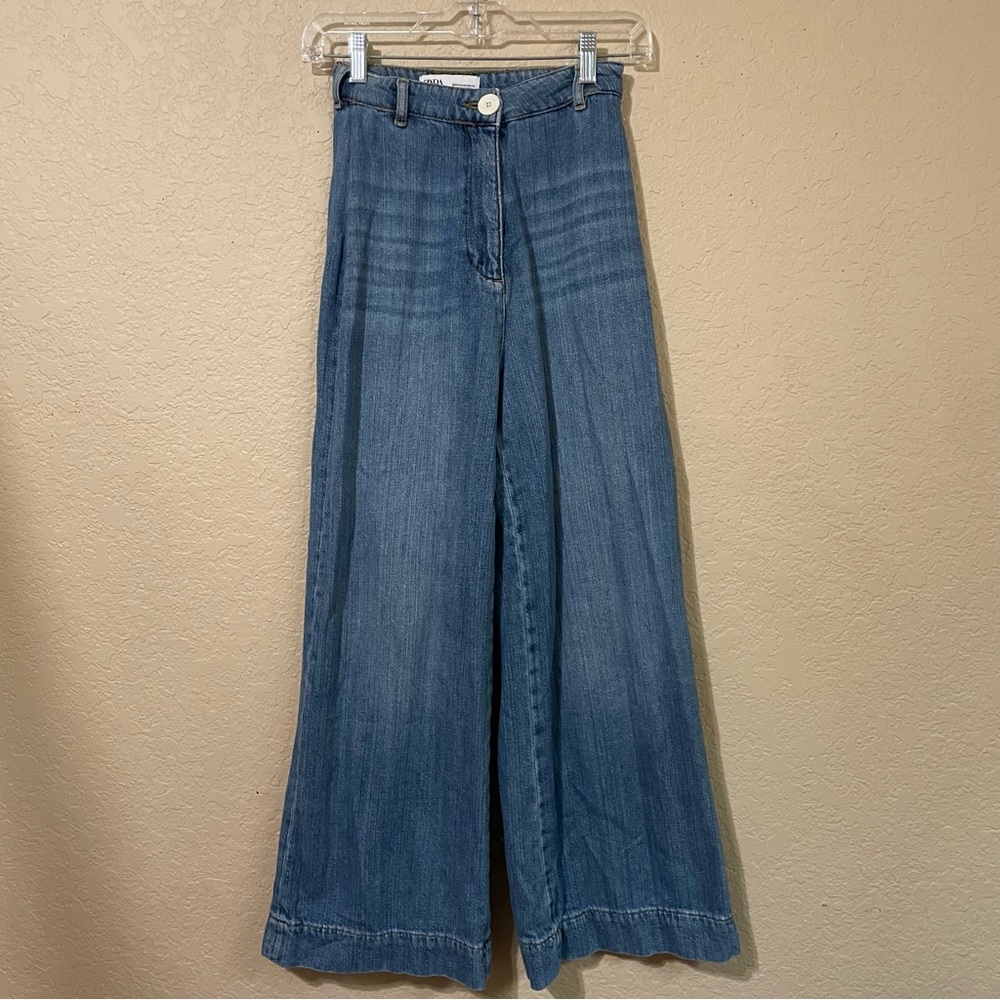 ZARA wide leg jeans